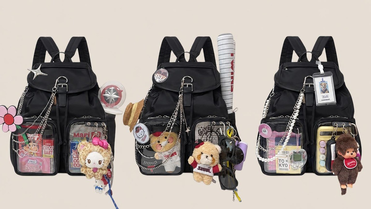 New Arrival | Daytime Charm Nighttime Passion [3-WAY Backpack: Backpack Shoulder Crossbody]