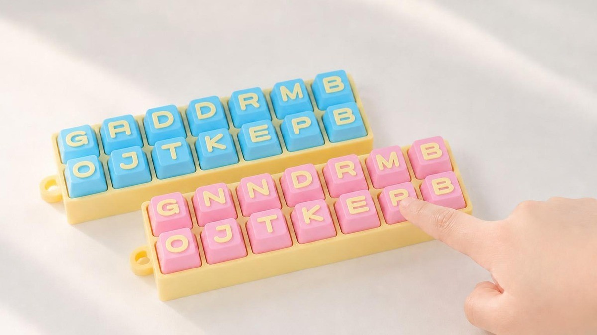 Read Press Learn: Your Child’s First Korean Alphabet Play Hangul Keycap