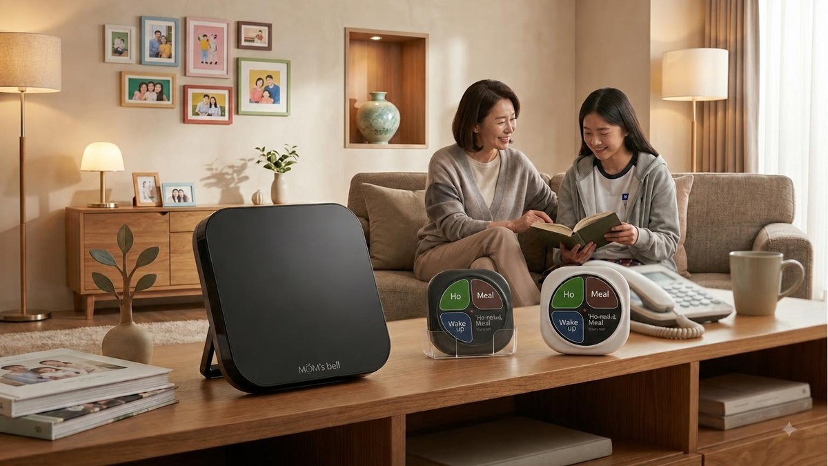Mom’s Shouting-Free Solution: Press MomsBell and All Set