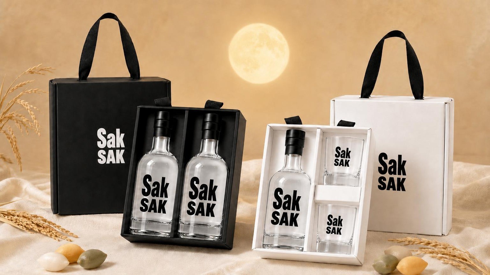 [Traditional Liquor] SAK Premium Gift Set: Deep Clean Flavor Crafted with Jocheong