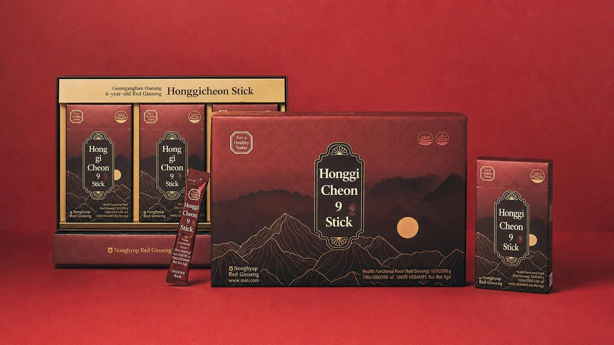 Pure 6-Year-Old Red Ginseng Nonghyup Hansamin Honggicheon Stick 30 Packs Set of 6