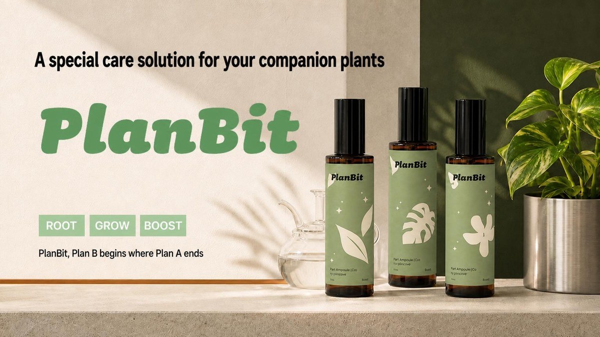 "For Plant Killers: Award-Winning Gardening Nutrient [Planbit]"