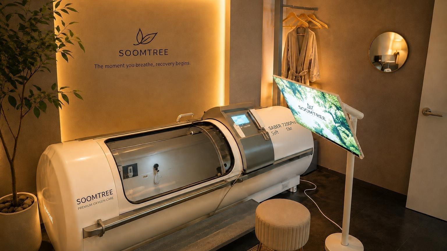 60 Minutes of Private Oxygen Care a Gift to Yourself After a Long Day