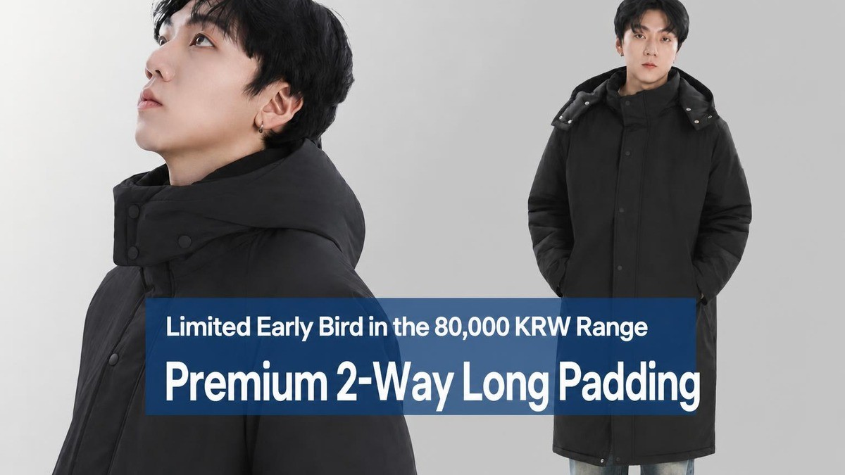 [Around $80 Early Bird] Premium Long Padding Made in Korea for Harsh Winters