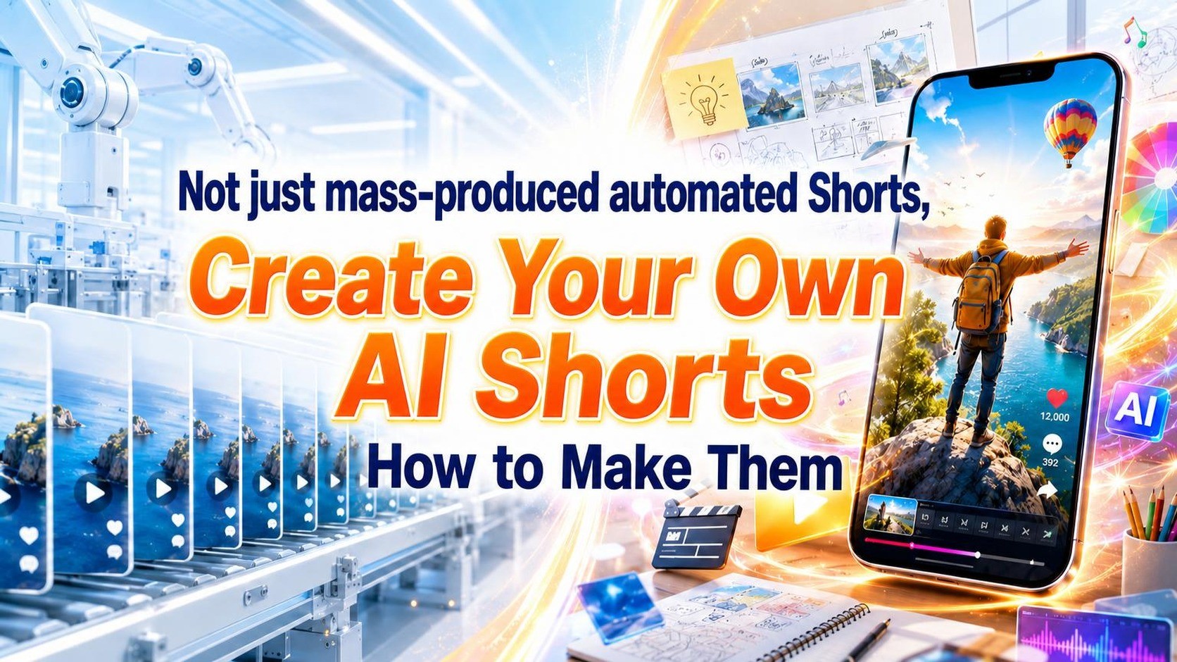 Mass-produced AI shorts 말고 나만의 AI 쇼츠 만드는 법