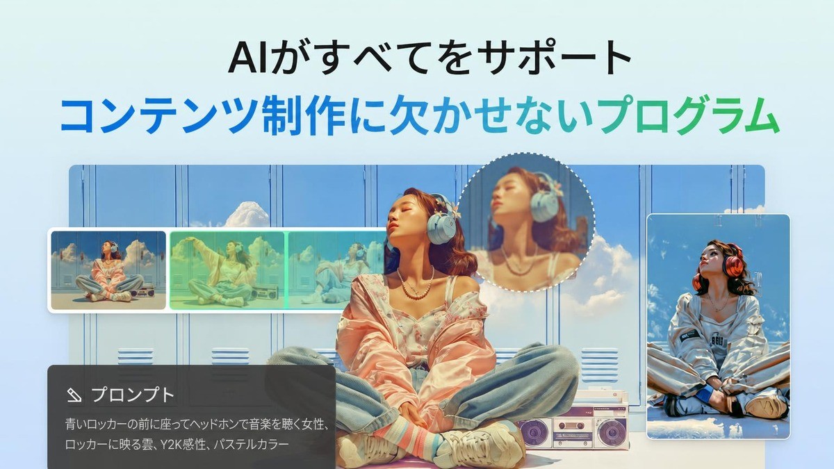 AIで簡単動画＆画像編集 - ゴムミックス