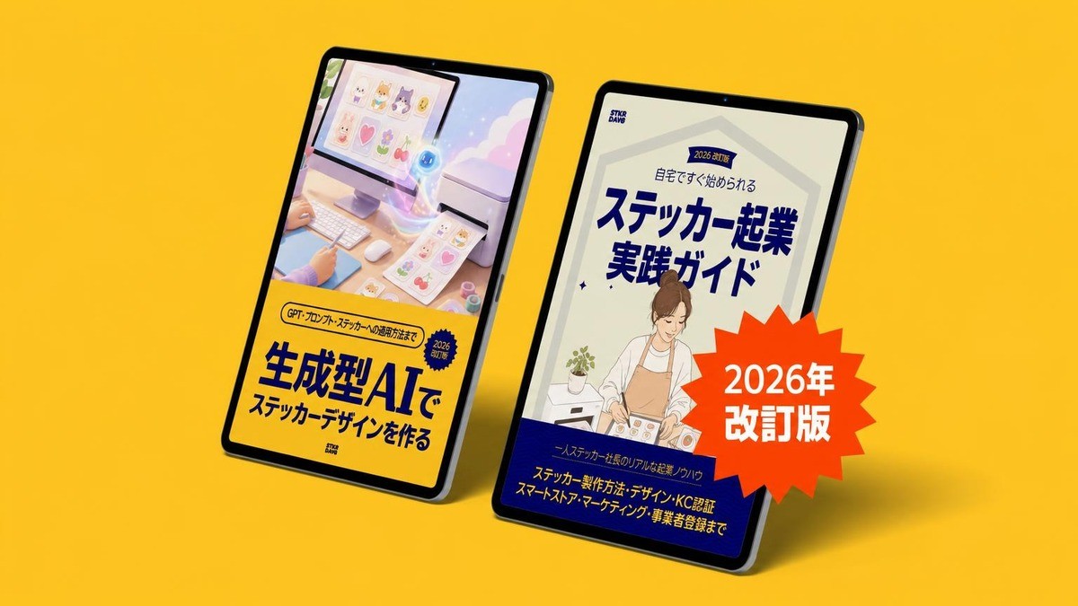 自宅で始めるステッカー起業 実践ガイド 2026年改訂版＋AIガイド