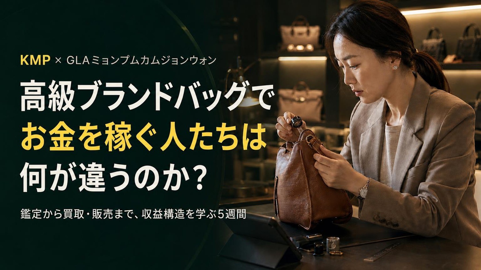 中古ブランド事業、成功を導くワンストップシステム