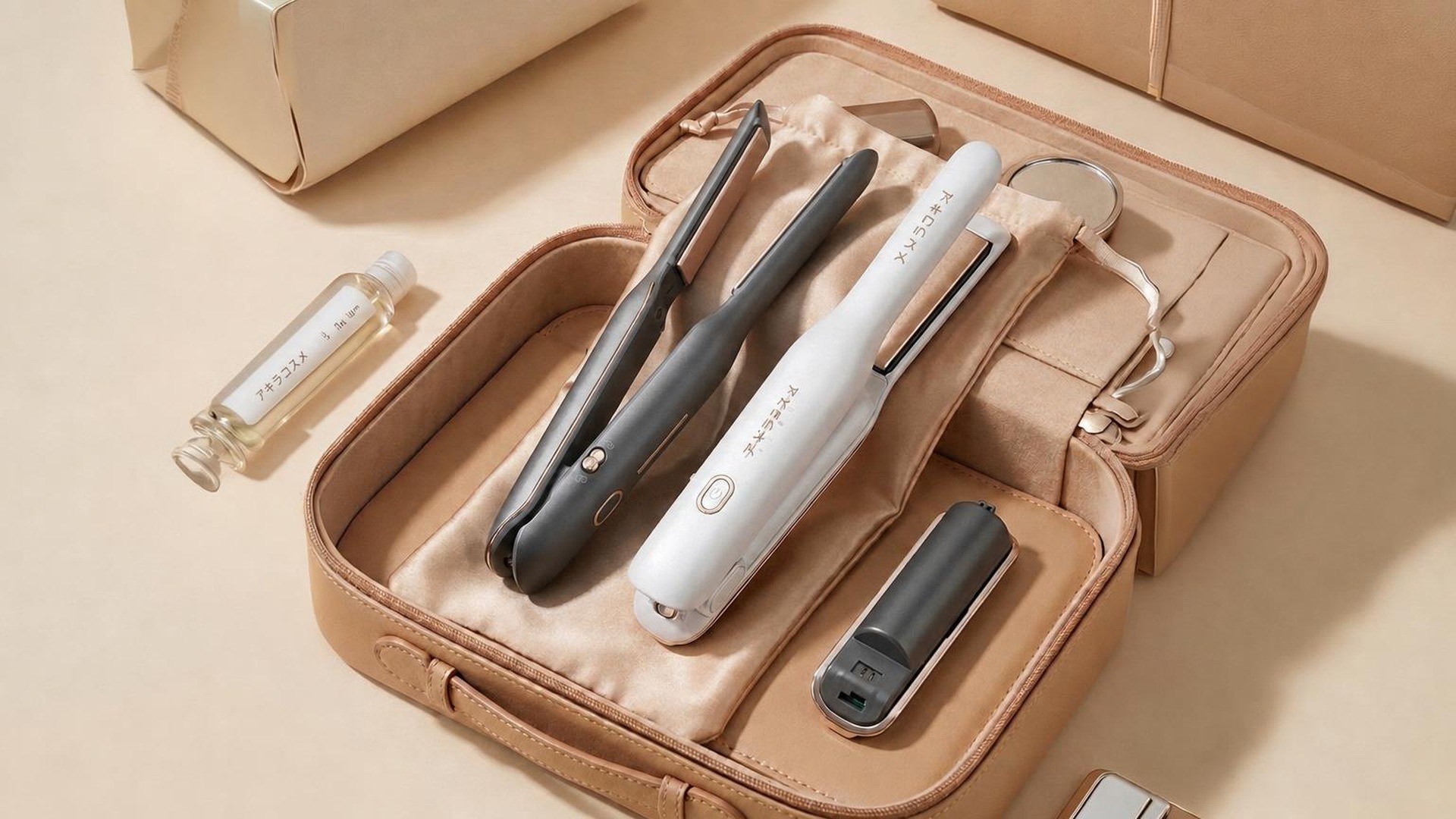 アキラコスメ ONDO AIR｜バッテリー分離型ヘアアイロン