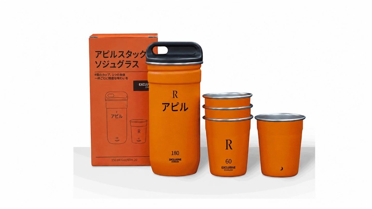 楽しいキャンプに欠かせない、私だけの感性アイテム「アフィール スタック焼酎カップ」