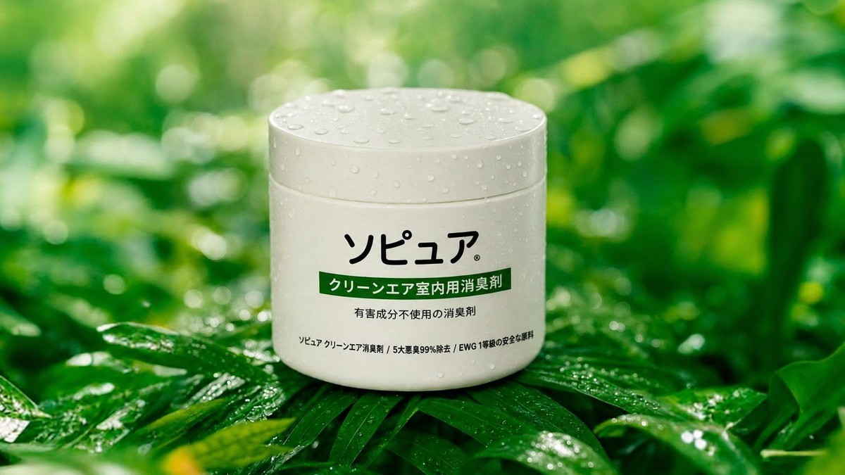長時間のエアコン使用でこもった室内の空気を強力にリフレッシュする超強力消臭剤