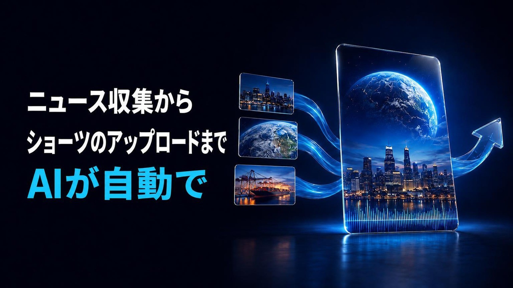 5分で仕上がるAIニュースショート自動化