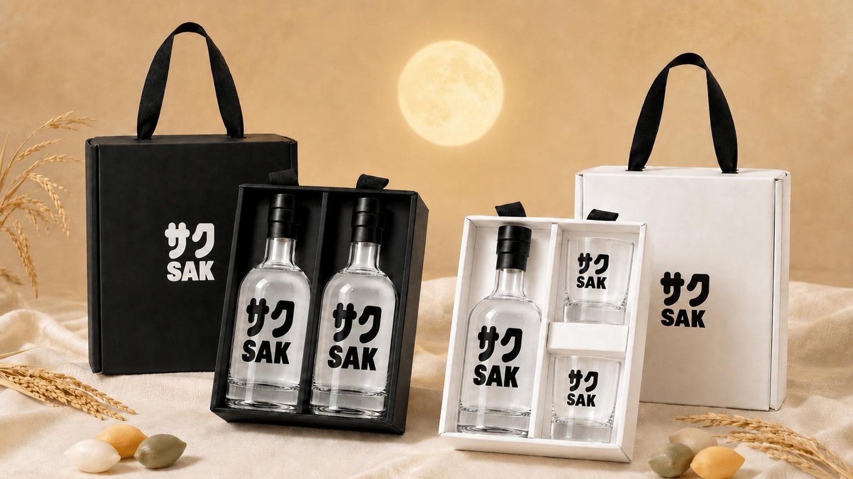 [伝統酒] コク深くすっきりとした味わい、삭SAKプレミアムギフトセット
