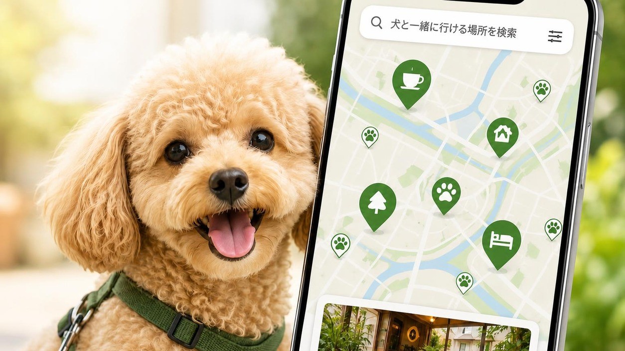 ペットと一緒に行ける場所がもっと増える、ここがイチオシ！
