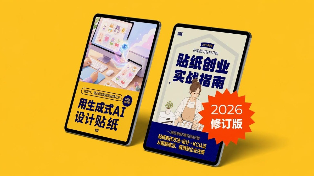 2026新版家用贴纸创业实战指南 + AI智能指导