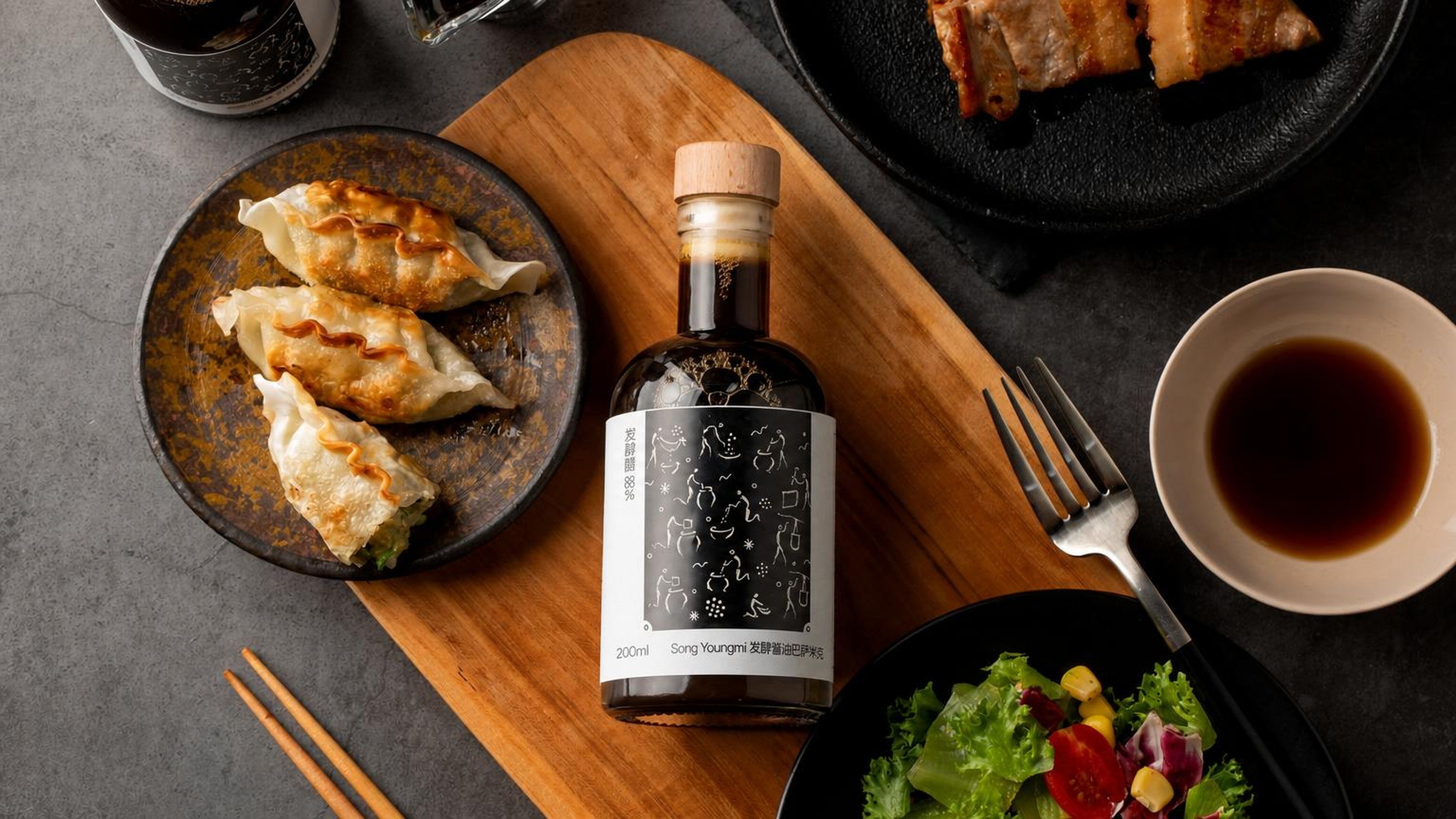 酱油也能这么清新？韩式料理到薯条必备！<K-酱油巴萨米克>