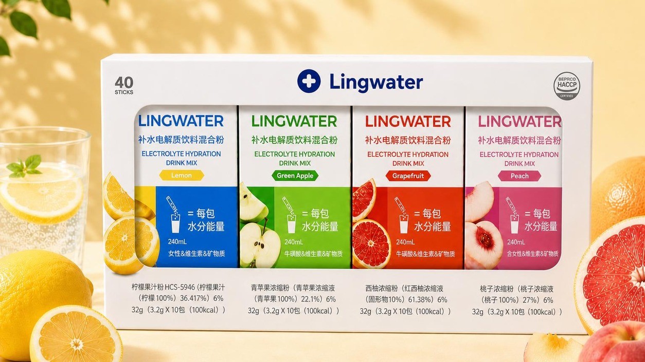 [中秋礼物首选] 四种口味环水40包礼盒装