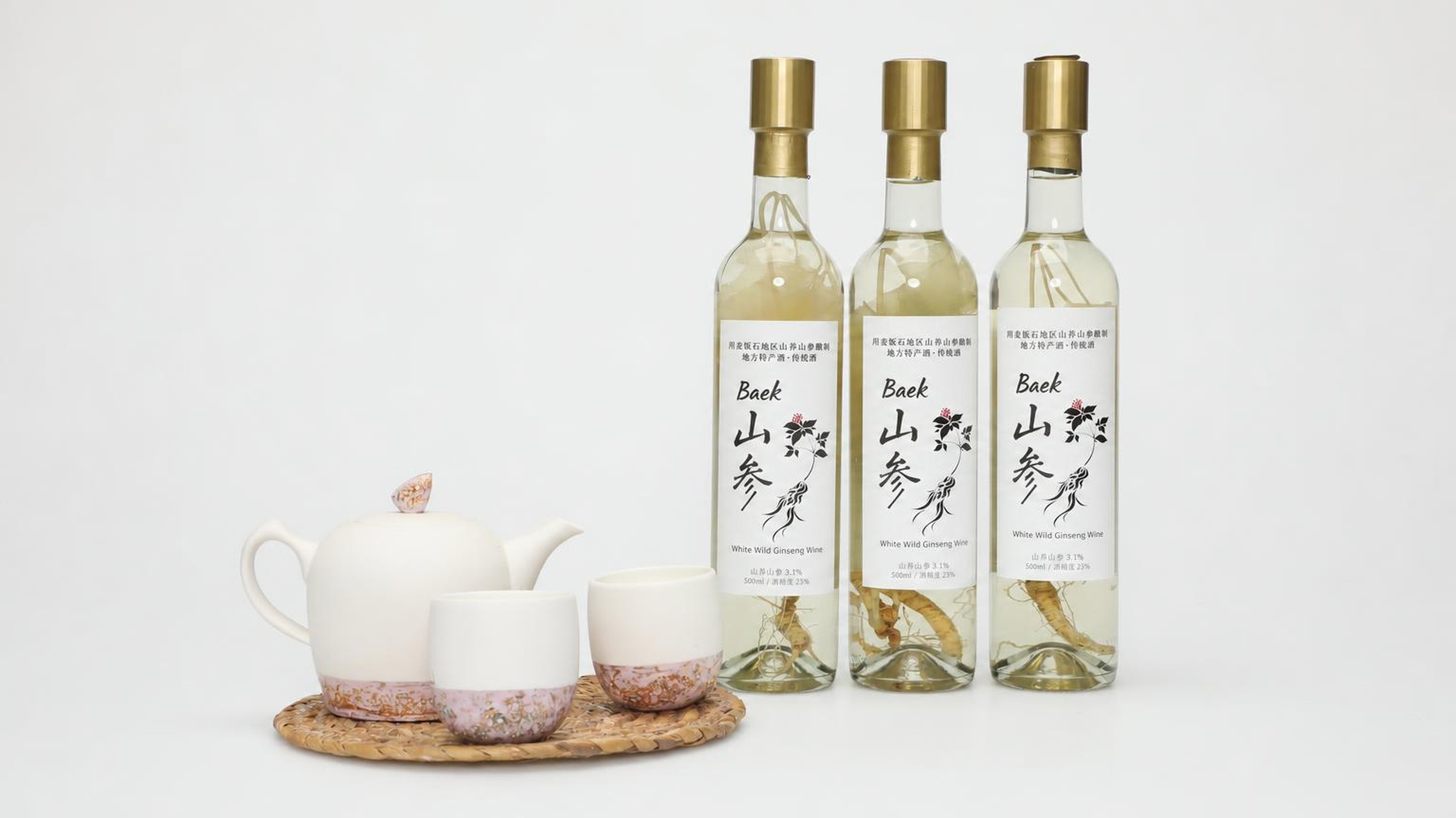 [中秋节前发货] 蕴含一根人参精华的白参酒
