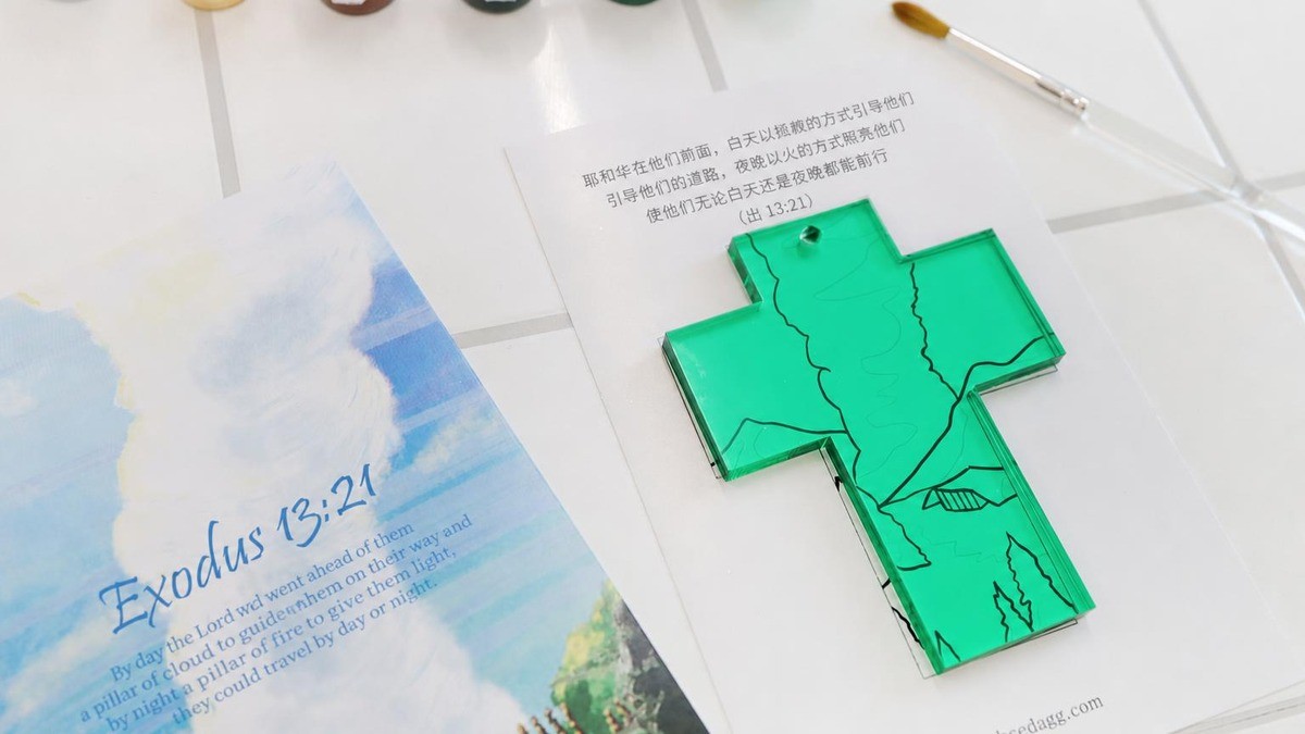 独一无二的十字架，亲手打造承载信仰的艺术品