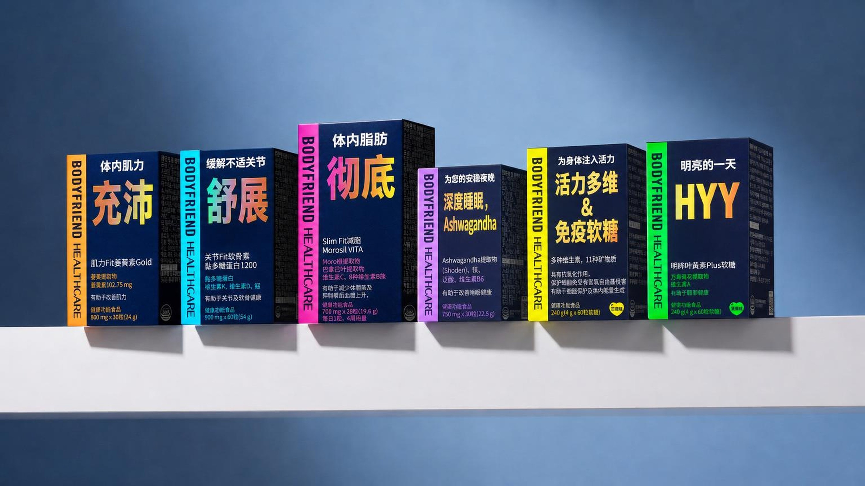 Bodyfriend 关节呵护软骨素粘多糖蛋白1200