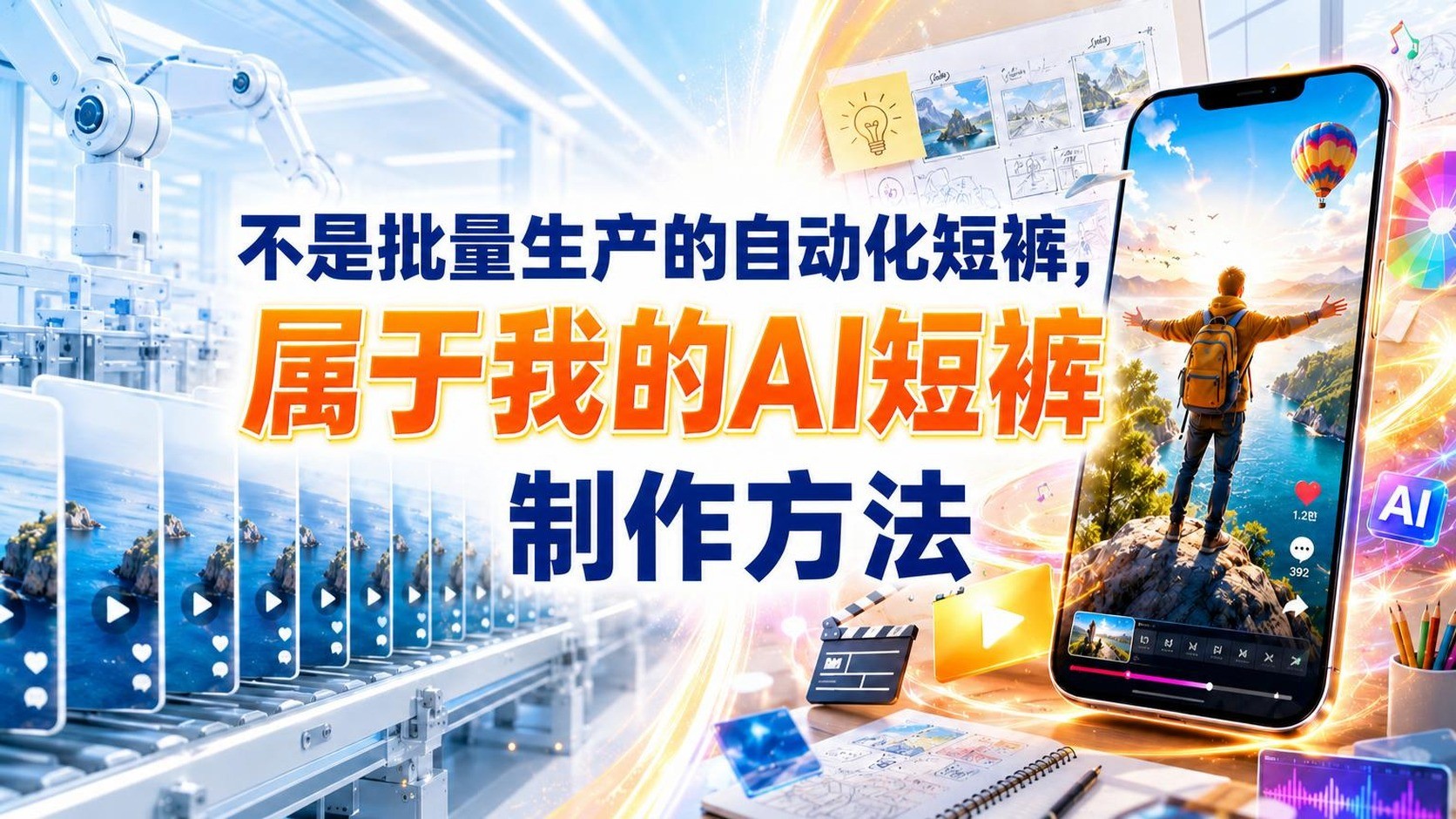 告别流水线短片，打造专属AI短视频秘籍